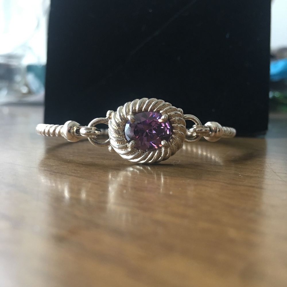 📚 NWOT Expressions Collection Amethyst Bracelet